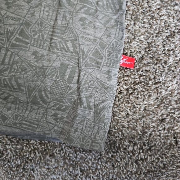 Moto GP Size 2XL Gray Short Sleeve Embroidered AOP Motorcycle Racing Shirt - Picture 7 of 9